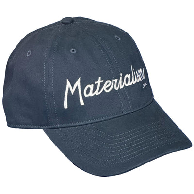Materialism Baseball Cap Blue