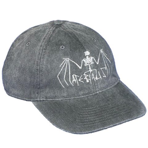 Materialism Bat Skeleton Cap Grey