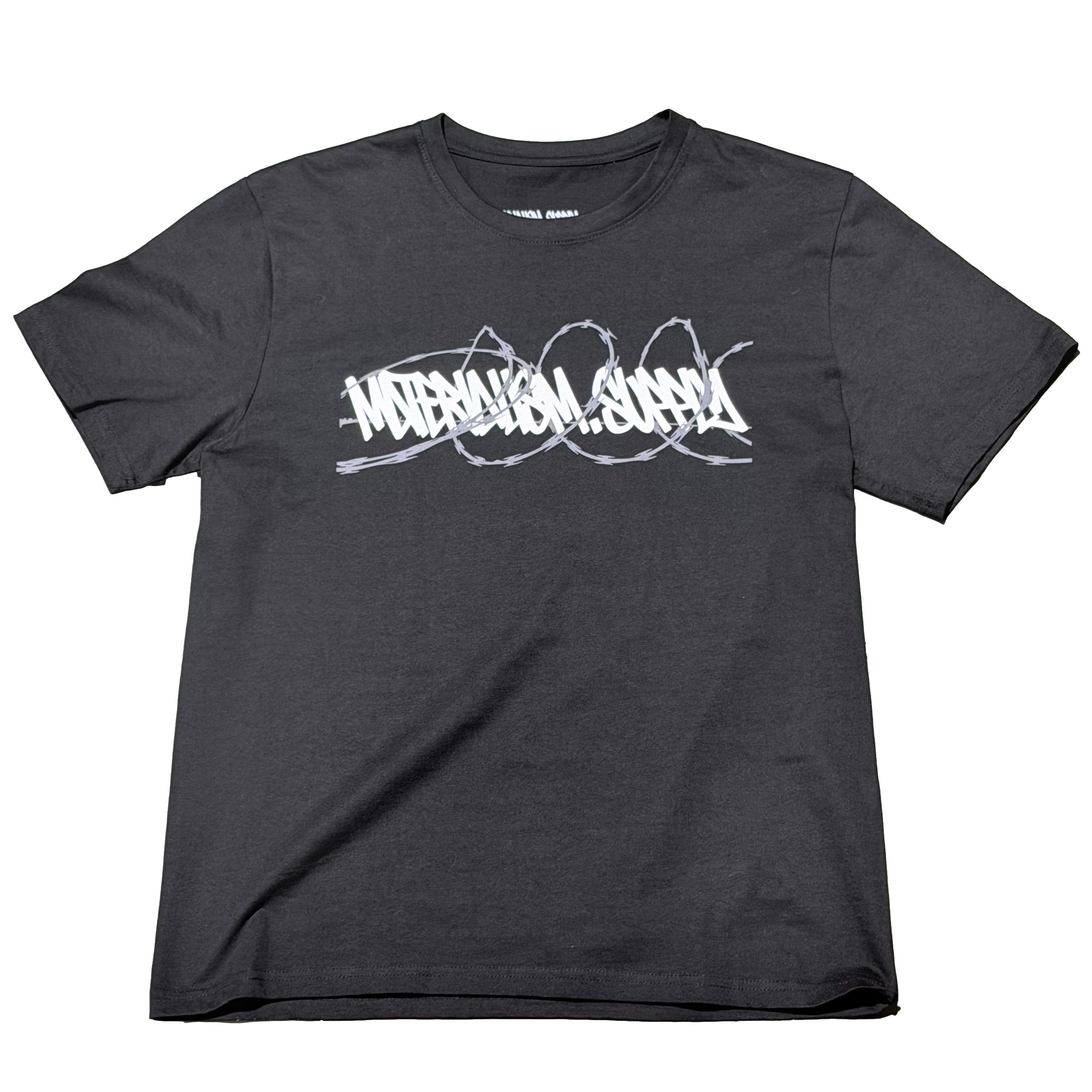 Materialism Razorwire Tee Black