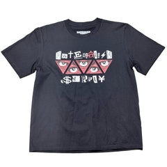 Materialism Eyes Tee Black
