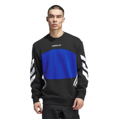 Adidas Premiere Sweater Black / Royal Blue /  White