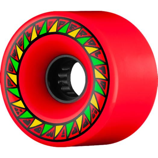 Powell Peralta Primo Wheels Red 4 Pack 69MM 75A