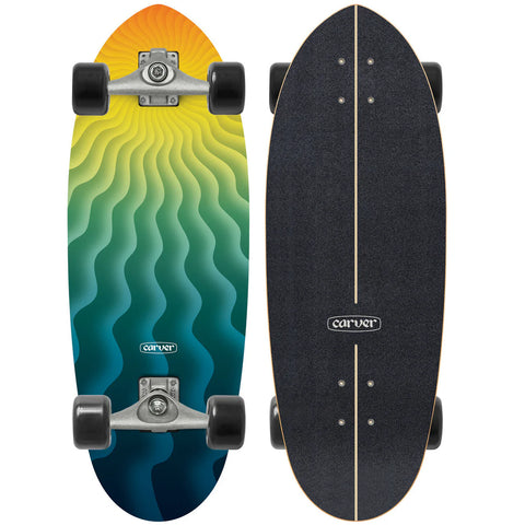 Carver Quasar CX Raw Complete Surf Skate 28" x 9.625"