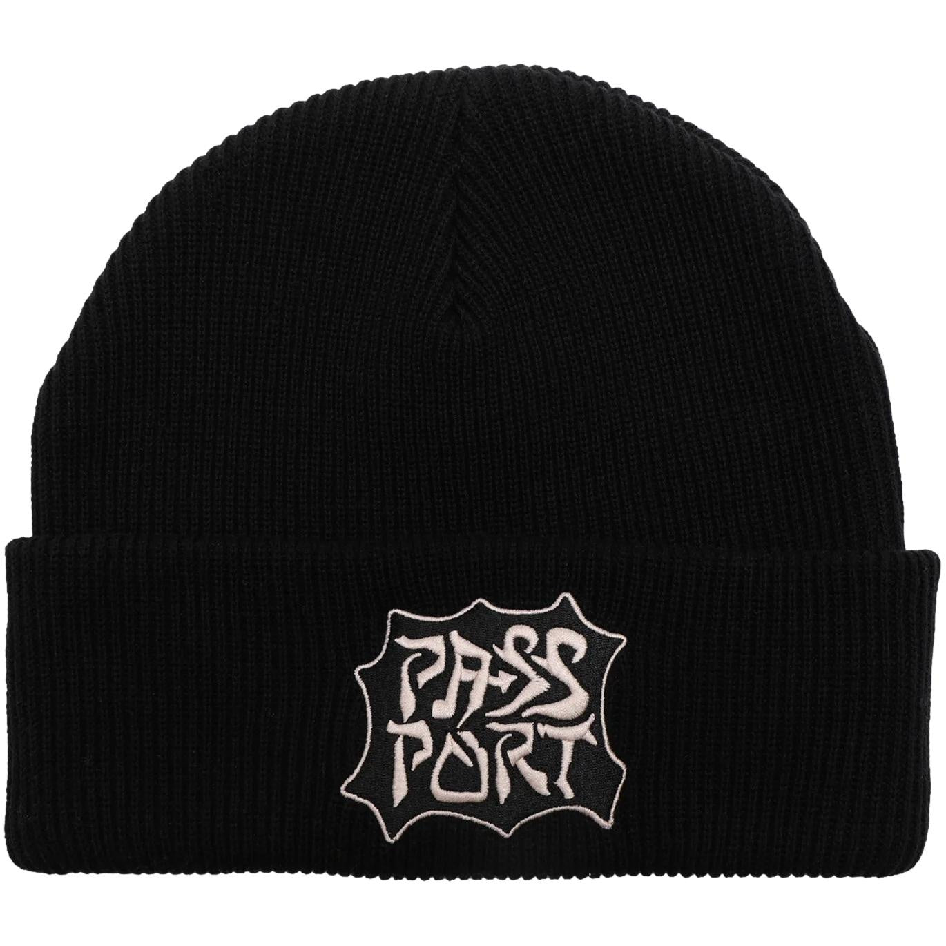 Pass-Port Glyph Beanie Black