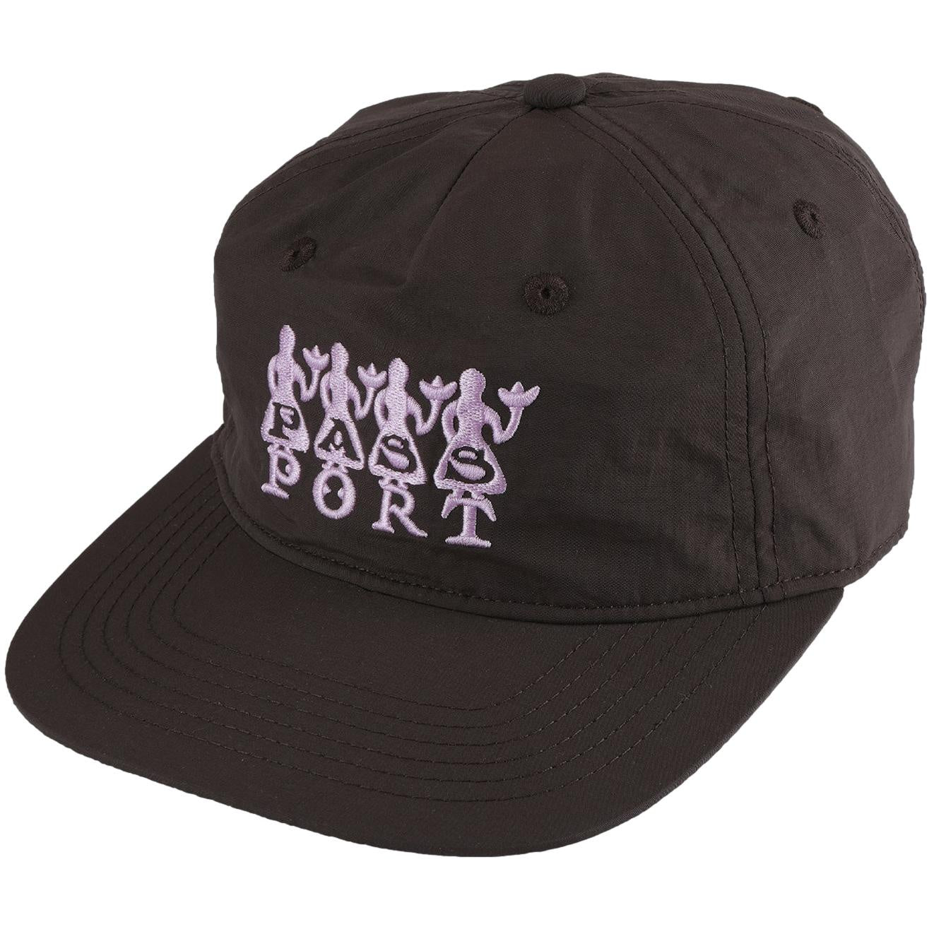 Pass-Port 4 Flowers RPET Workers Cap Dark Choc