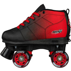 Crazy Skates Size Adjustable Rocket Rollerskates Black/Red