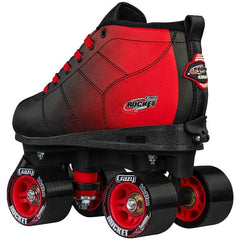 Crazy Skates Size Adjustable Rocket Rollerskates Black/Red