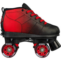 Crazy Skates Size Adjustable Rocket Rollerskates Black/Red