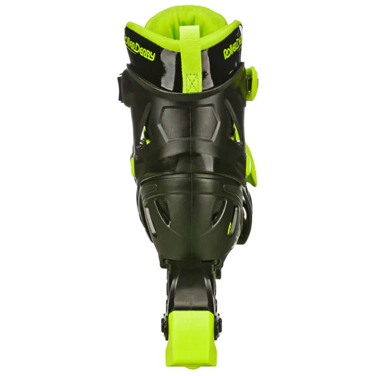 RDS Tracer Black/Green Adjustable Inline Skates