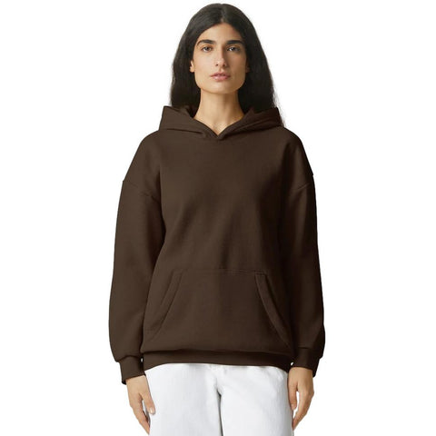 American Apparel Reflex Unisex Pullover Hoodie Brown