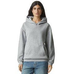 American Apparel Reflex Pullover Hoodie Heather Grey