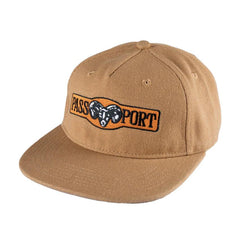 Pass-Port Ram Heavy Canvas Workers Cap Camel