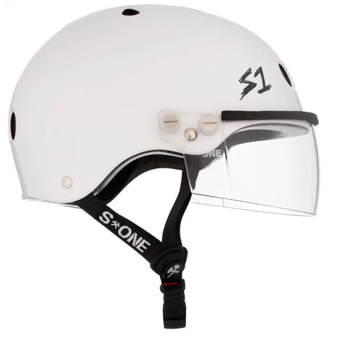 S-One Helmet Lifer Visor White Gloss