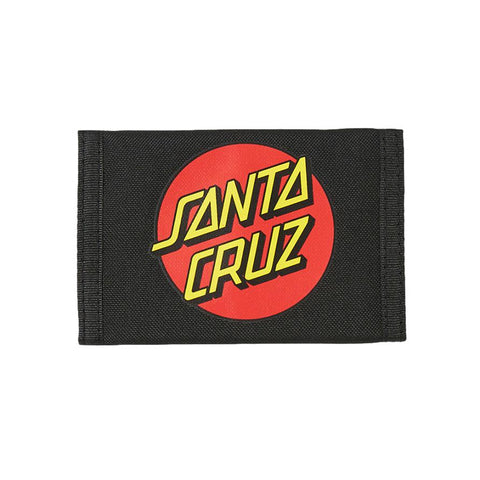 Santa Cruz Classic Dot Strip Velcro Wallet