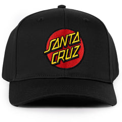 Santa Cruz Classic Dot Patch Stretch Youth Cap