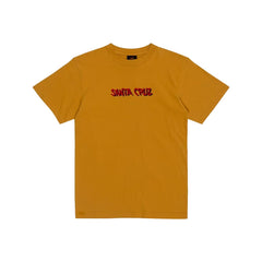 Santa Cruz Screaming Wave Front Tee Tan