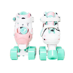 SFR Storm V Adjustable Quad Roller Skates Flower