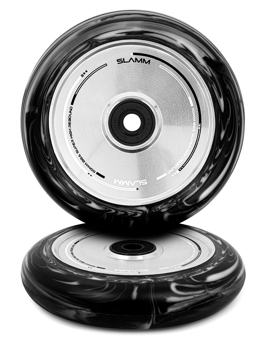 Slamm Swirl Wheels 110mm Pair