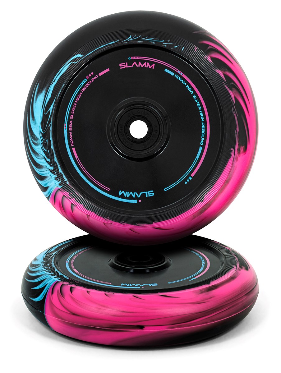 Slamm Swirl Wheels 110mm Pair