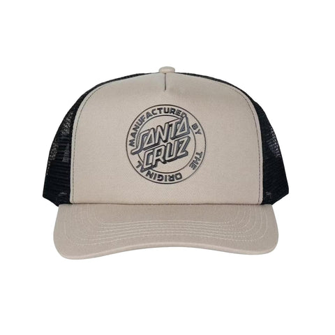 Santa Cruz Speed MFG Dot Snapback Cap Natural