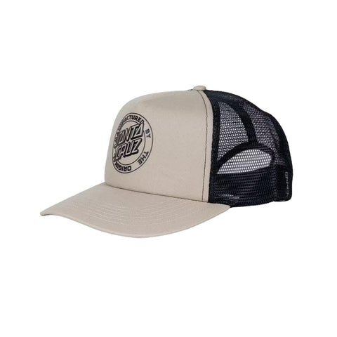 Santa Cruz Speed MFG Dot Snapback Cap Natural