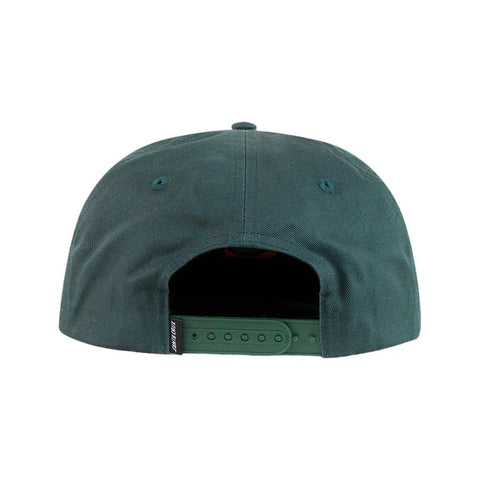 Santa Cruz Skate Brain Cap Green