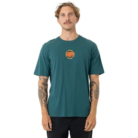 Santa Cruz Skate Brain SS Tee Green