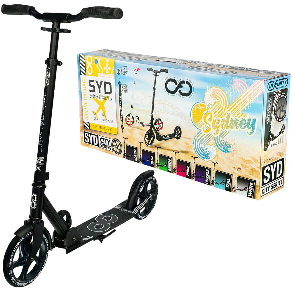 Infinity Sydney City Series Commuter Scooter Black