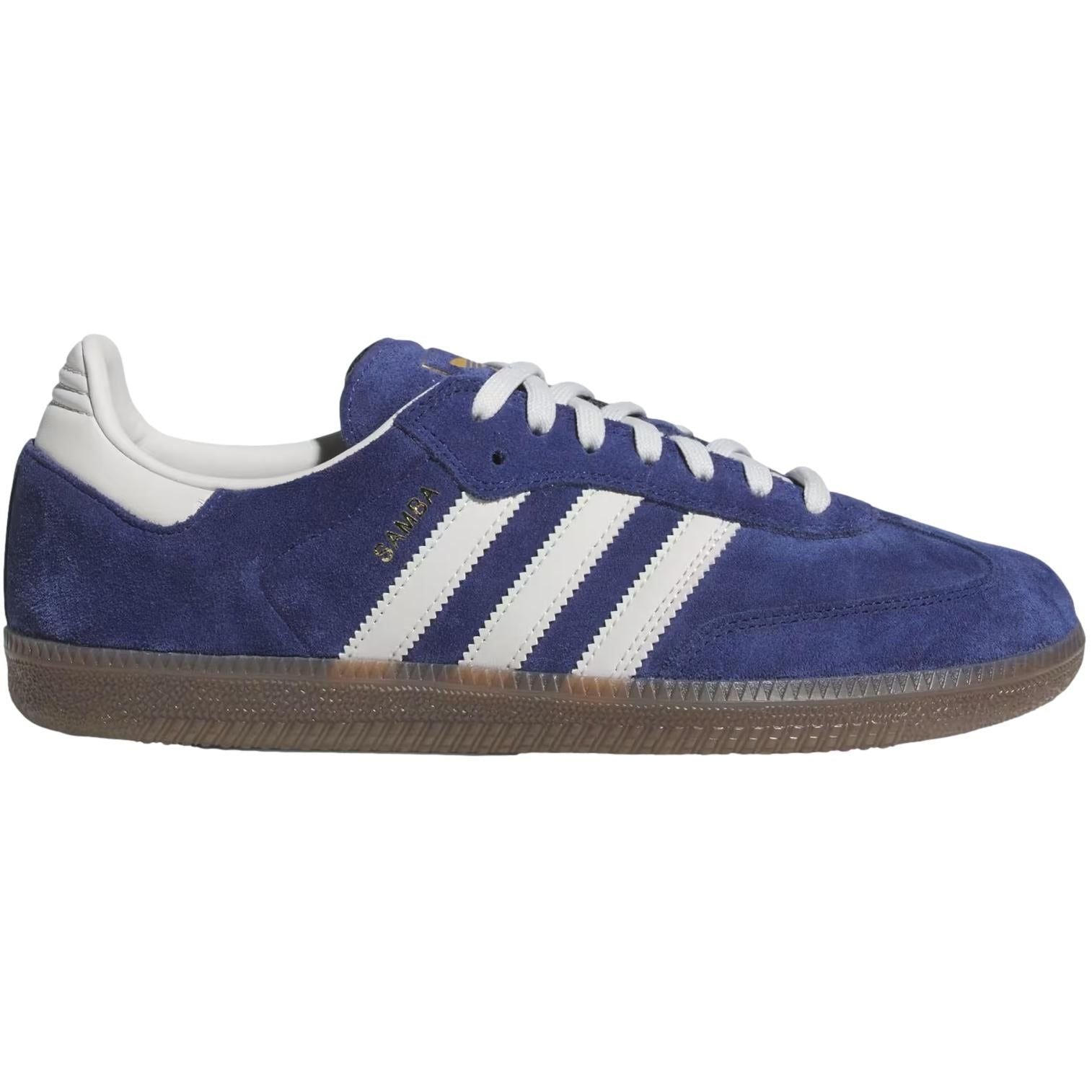 Adidas Samba ADV Unisex Skate Shoe Dark Blue / Grey One / Gum