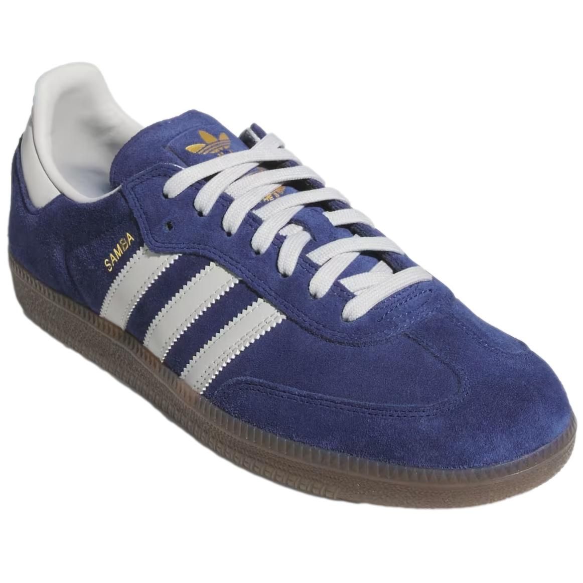 Adidas Samba ADV Unisex Skate Shoe Dark Blue / Grey One / Gum