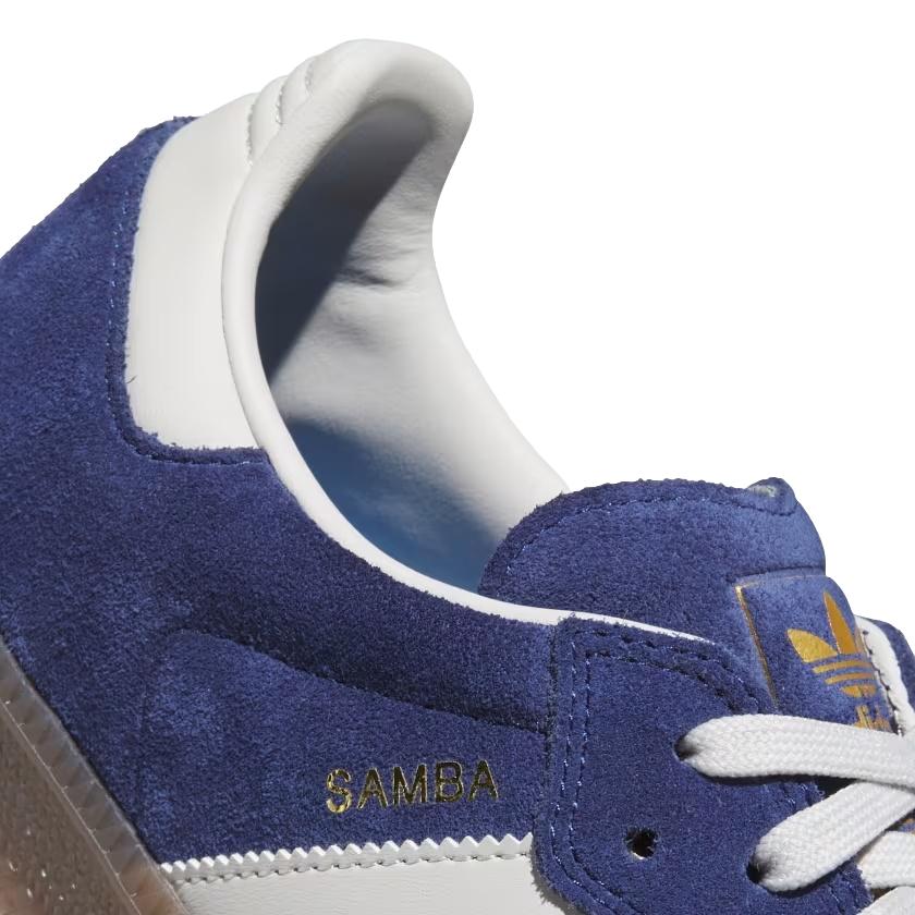 Adidas Samba ADV Unisex Skate Shoe Dark Blue / Grey One / Gum Adidas Samba ADV Unisex Skate Shoe Dark Blue / Grey One / Gum