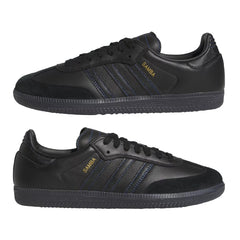 Adidas Samba ADV Skate Shoe Black / Black