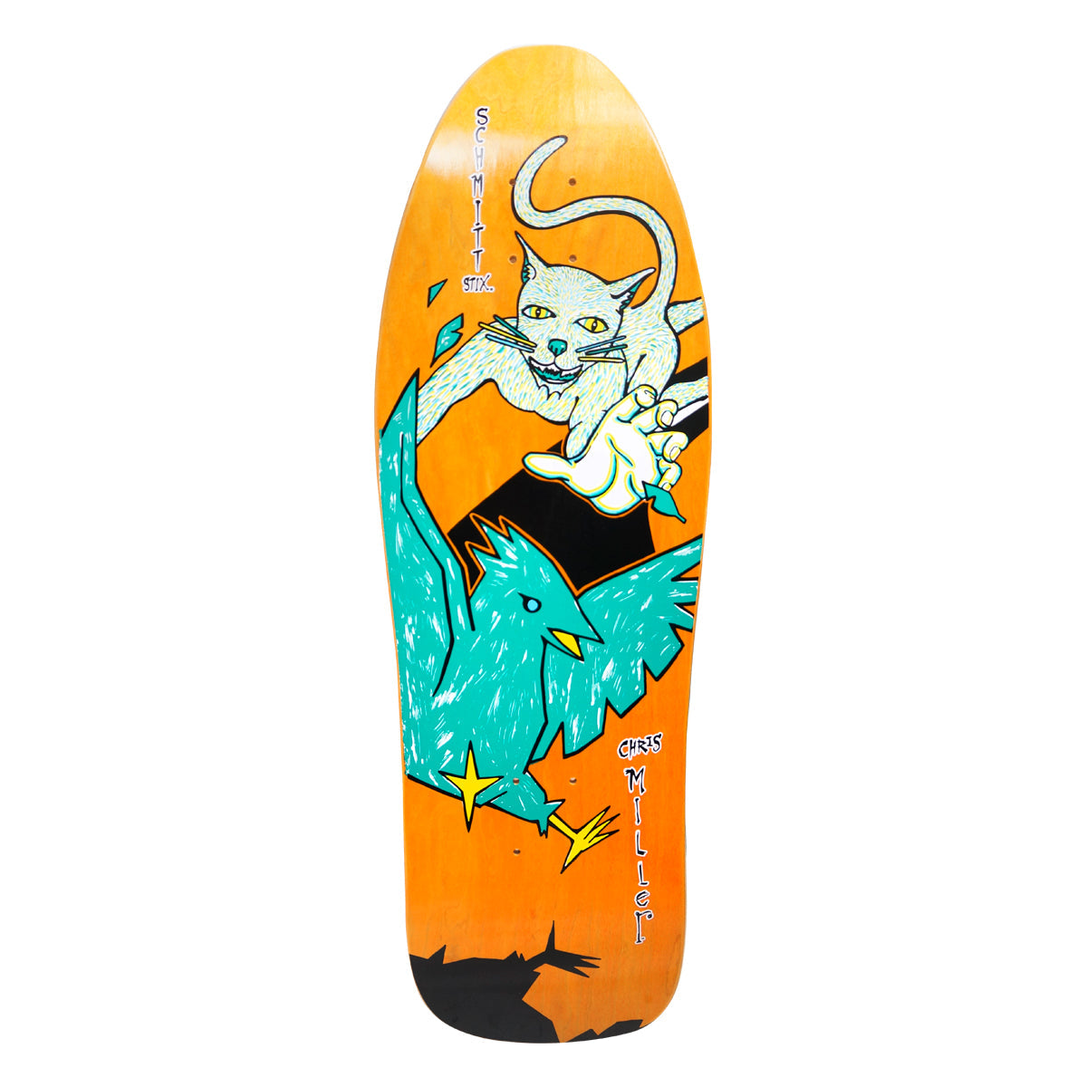 Schmitt Stix Chris Miller Cat Bird Deck - 9.5"x 30"