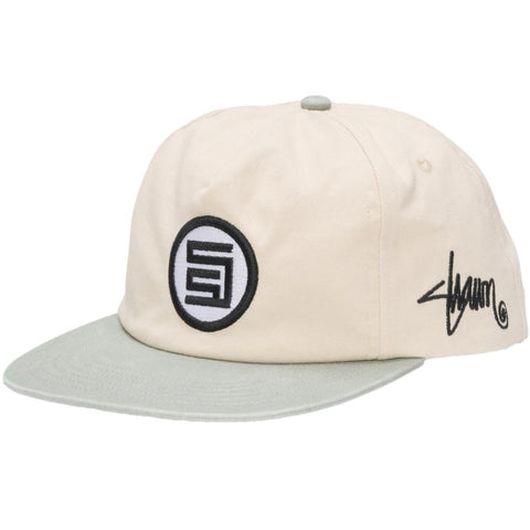 S Double Snapback S-Dot Sage Green