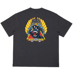 Santa Cruz Natas Screaming Hand Panther Washed T-Shirt Black