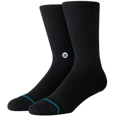 Stance Mens Icon Quarter Socks Black - 3 Pack