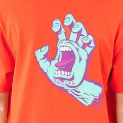 Santa Cruz Opus Screaming Hand Youth Tee Red / Aqua