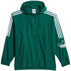 Adidas Skateboarding CL Anorak Jacket Collegiate Green