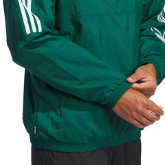 Adidas Skateboarding CL Anorak Jacket Collegiate Green