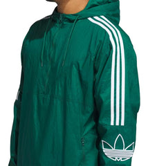 Adidas Skateboarding CL Anorak Jacket Collegiate Green