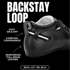 Riedell Solaris 2.0 Skate Platinum (Arius Plate)