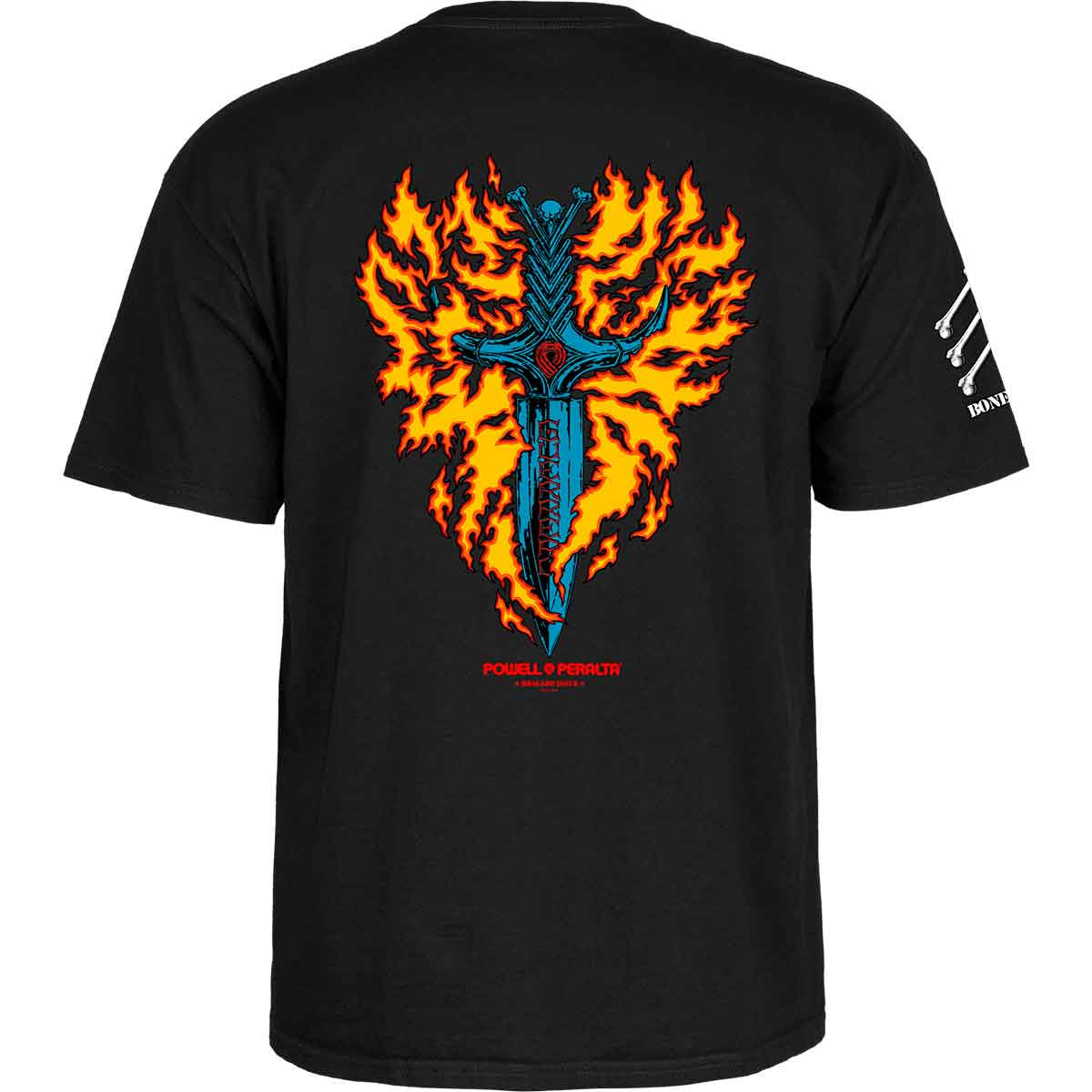 Powell Peralta Bones Brigade 17 Tommy Guerrero Tee Black