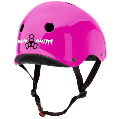 Triple 8 THE Certified Helmet SS Pink Glossy