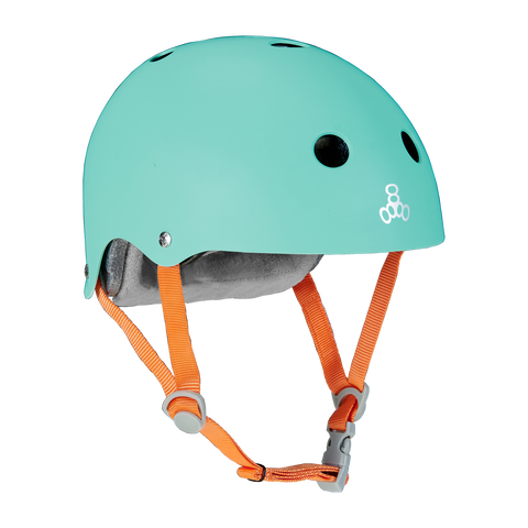 Triple 8 Deep Cover Helmet Mint Matte