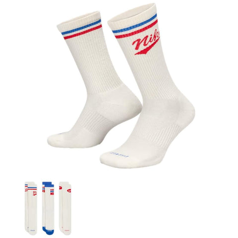 Nike Everyday Plus 3 Pack Sock Whites