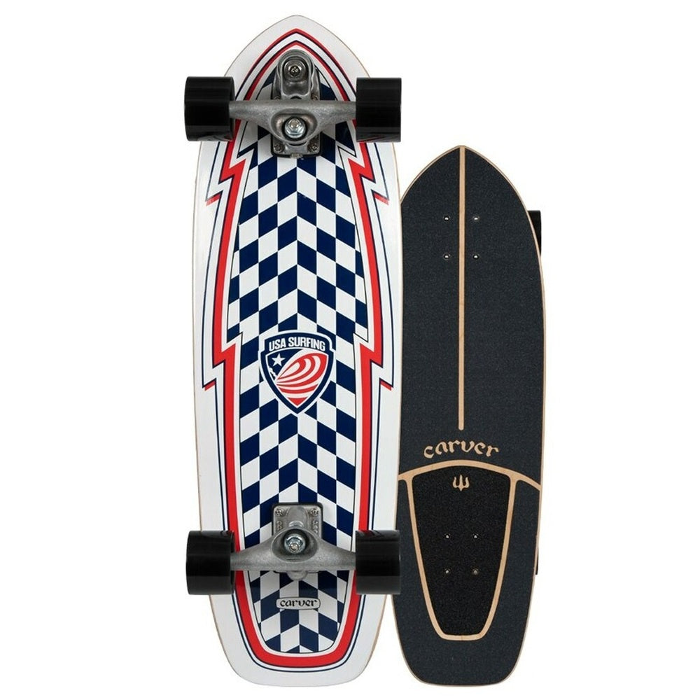 Carver 2020 USA Booster C7 Surf Skate 30.75" x 9.625"