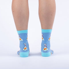 Sock it to Me "Gold Fish" Womens Crew Sock