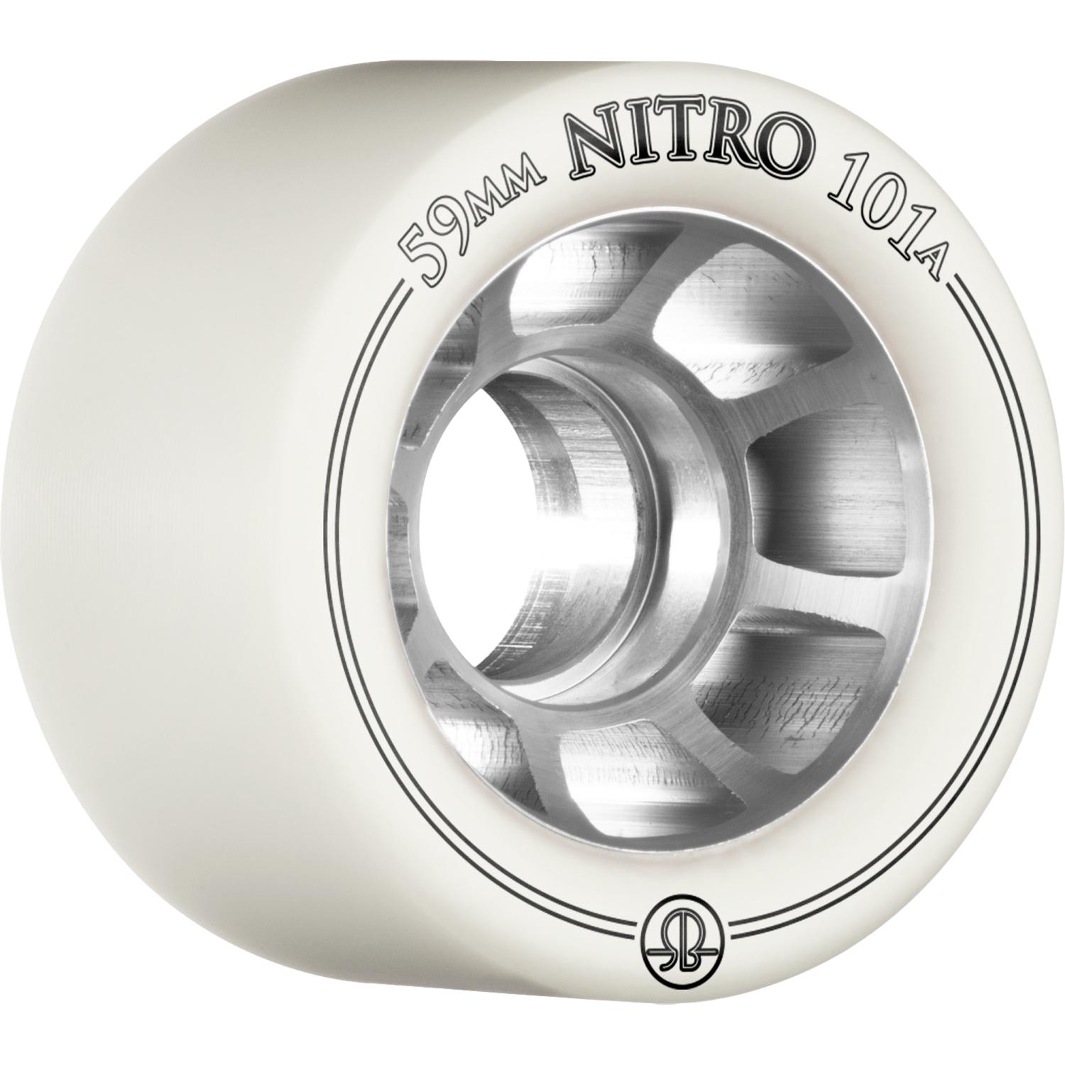Rollerbones Nitro Wheel 59mm x 101a 8pk White
