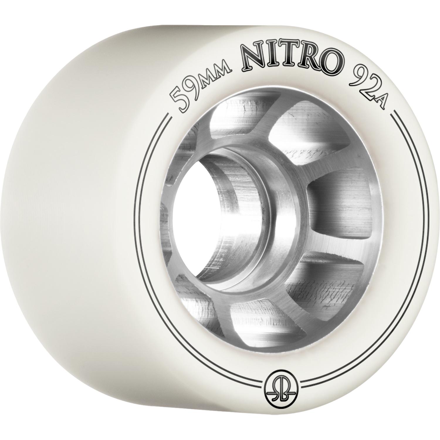Rollerbones Nitro Wheel 59mm x 92a 8pk White