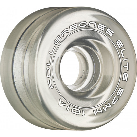 Rollerbones Art Elite Competition Wheels 57mm 101A 8pk Clear